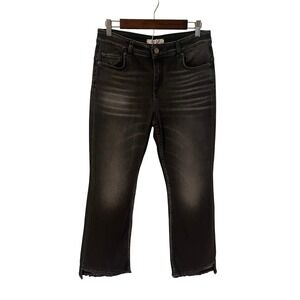 Dorothee Schumacher Denim Attraction Pants Womens Black Wash‎ Cropped Jeans 6